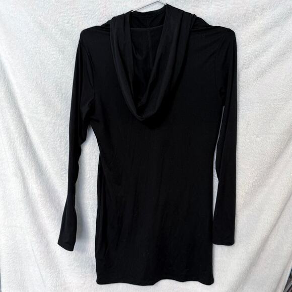 The North Face FlashDry Terra Metro Black Tunic Dress Top Hoodie Sz Small - Picture 6 of 7